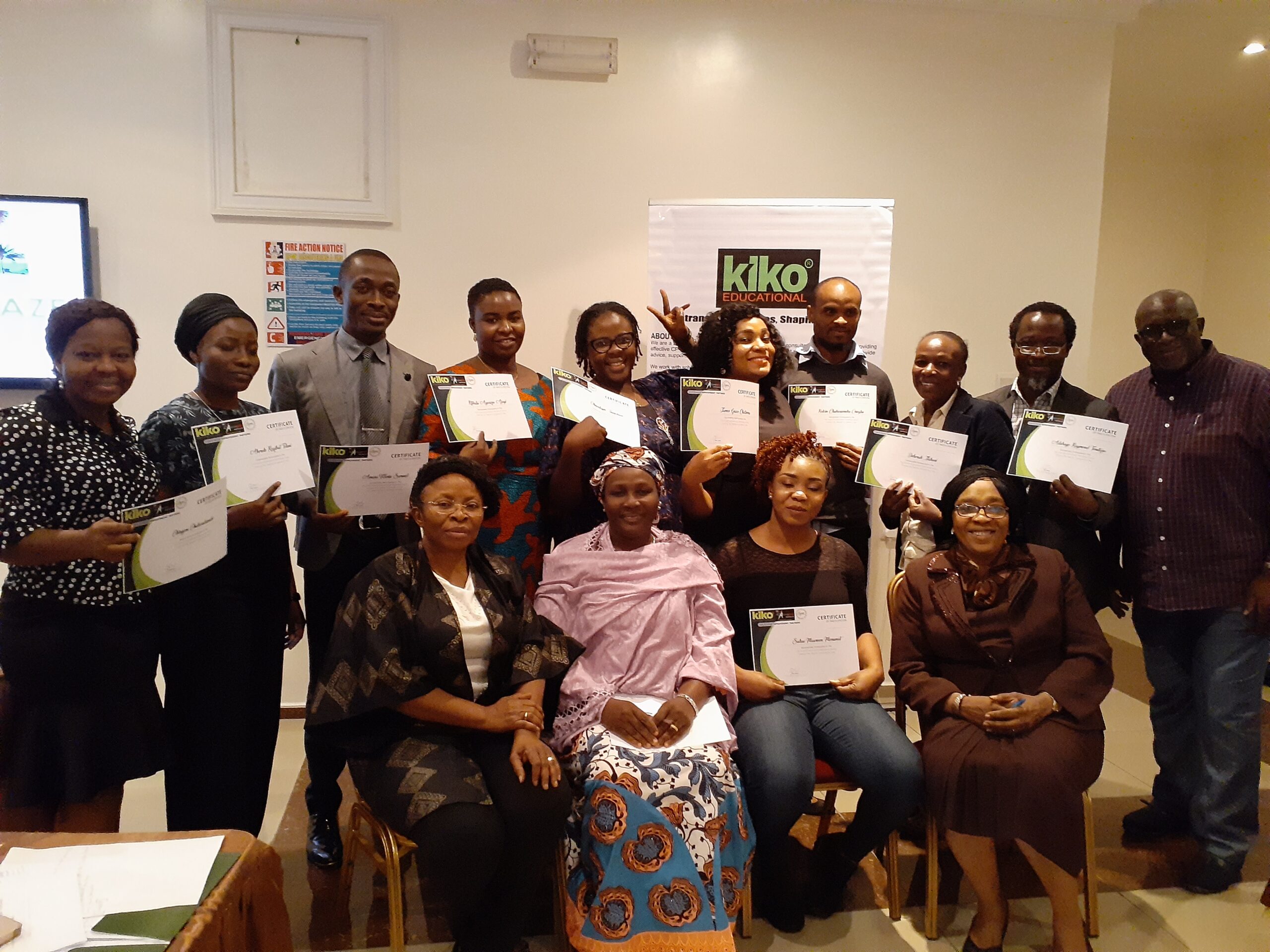 African youth community gathering
